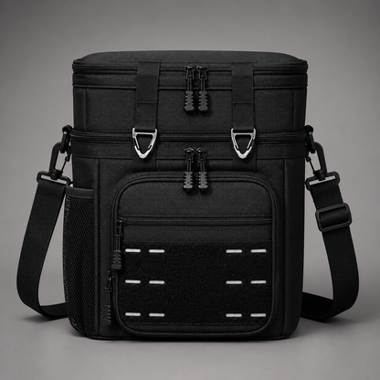 Taktische Kühltasche zum Umhängen Detailansicht