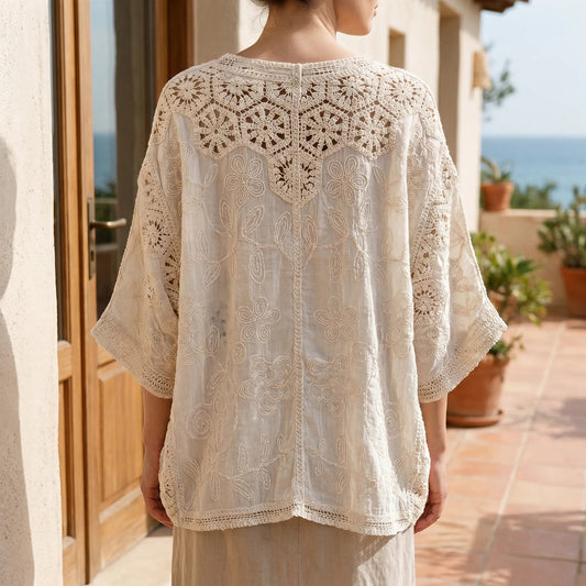 Bohemian Crochet Cardigan - Sara product view