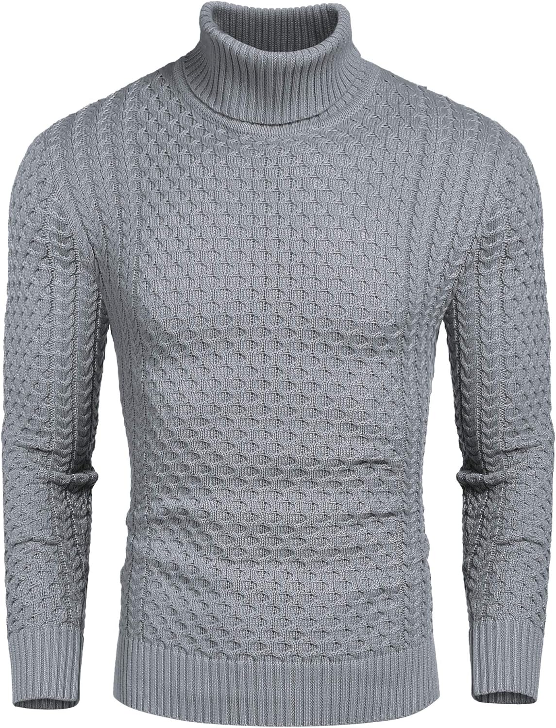Casual Knit Men's Turtleneck - Sander product view