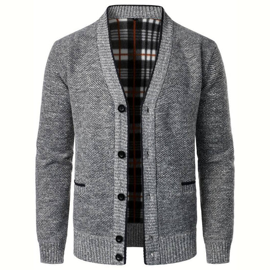 Men's sweater with V-neck - Aspen product view