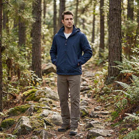 repellent outdoor jacket with removable hood - Trevor product view