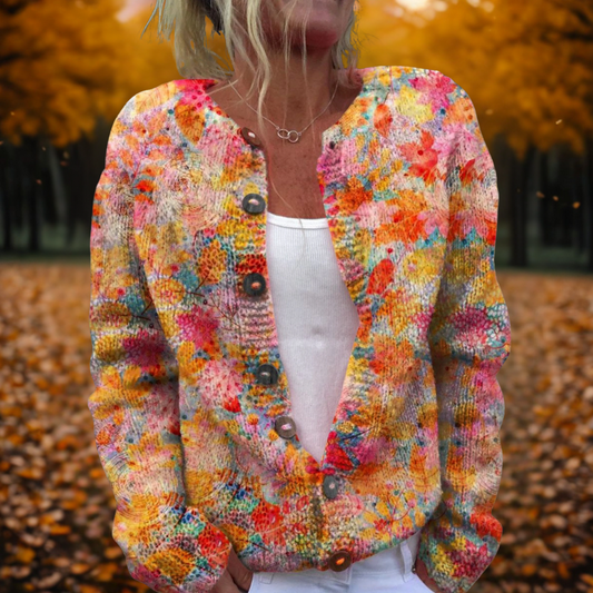 Floral Print Cardigan product view