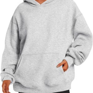 Womens Hoodies Oversized Sweatshirts Pullover Fleece Sweaters Long Sleeve Winter Fall Outfits Fashion Y2k Clothes