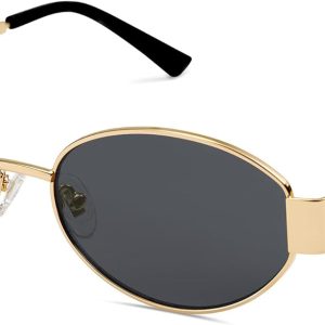 Retro Oval Sunglasses for Women Men Trendy Sun Glasses Classic Shades UV400 Protection SJ1217
